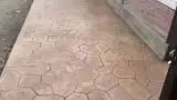 Печатный бетон - Мексиканский камень