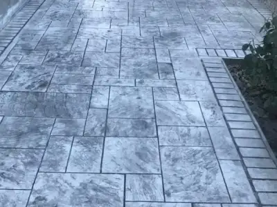 Печатный бетон - Малый сланец
