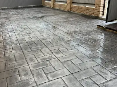 Печатный бетон -Критис